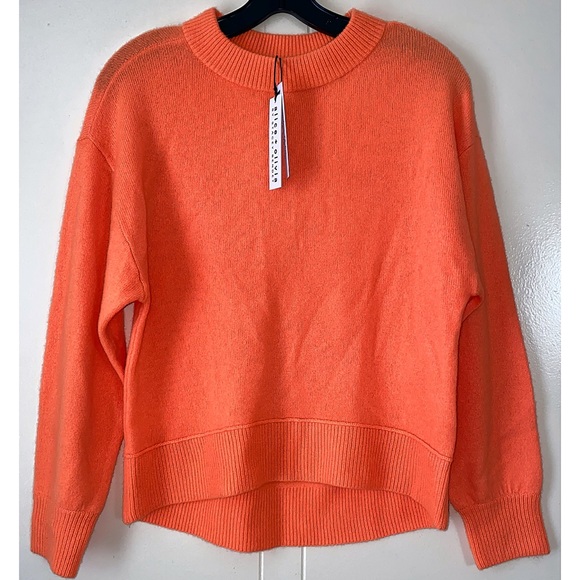 Alice + Olivia Denver Cashmere Round Hem Sweater Pullover - Picture 9 of 16